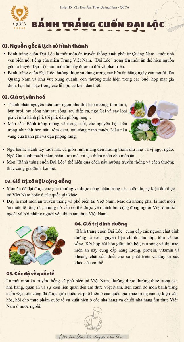 Thịt heo cuốn bánh tráng Đại Lộc