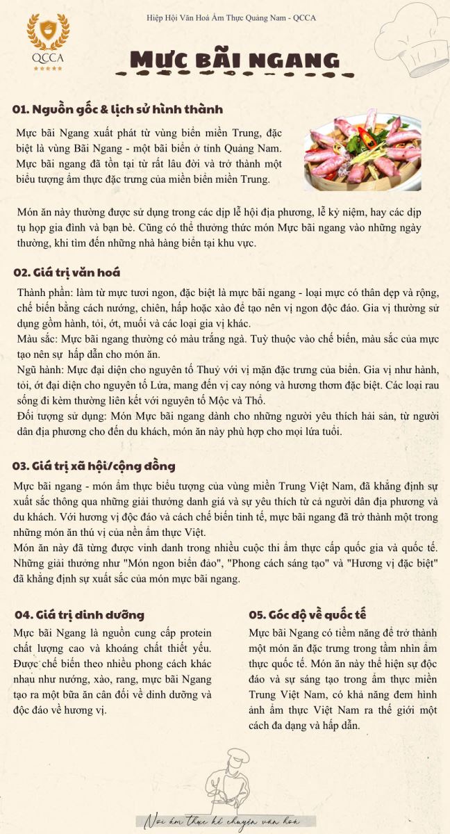 Mực bãi Ngang