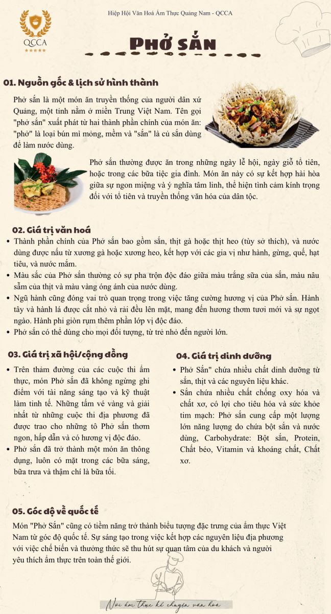 Phở sắn