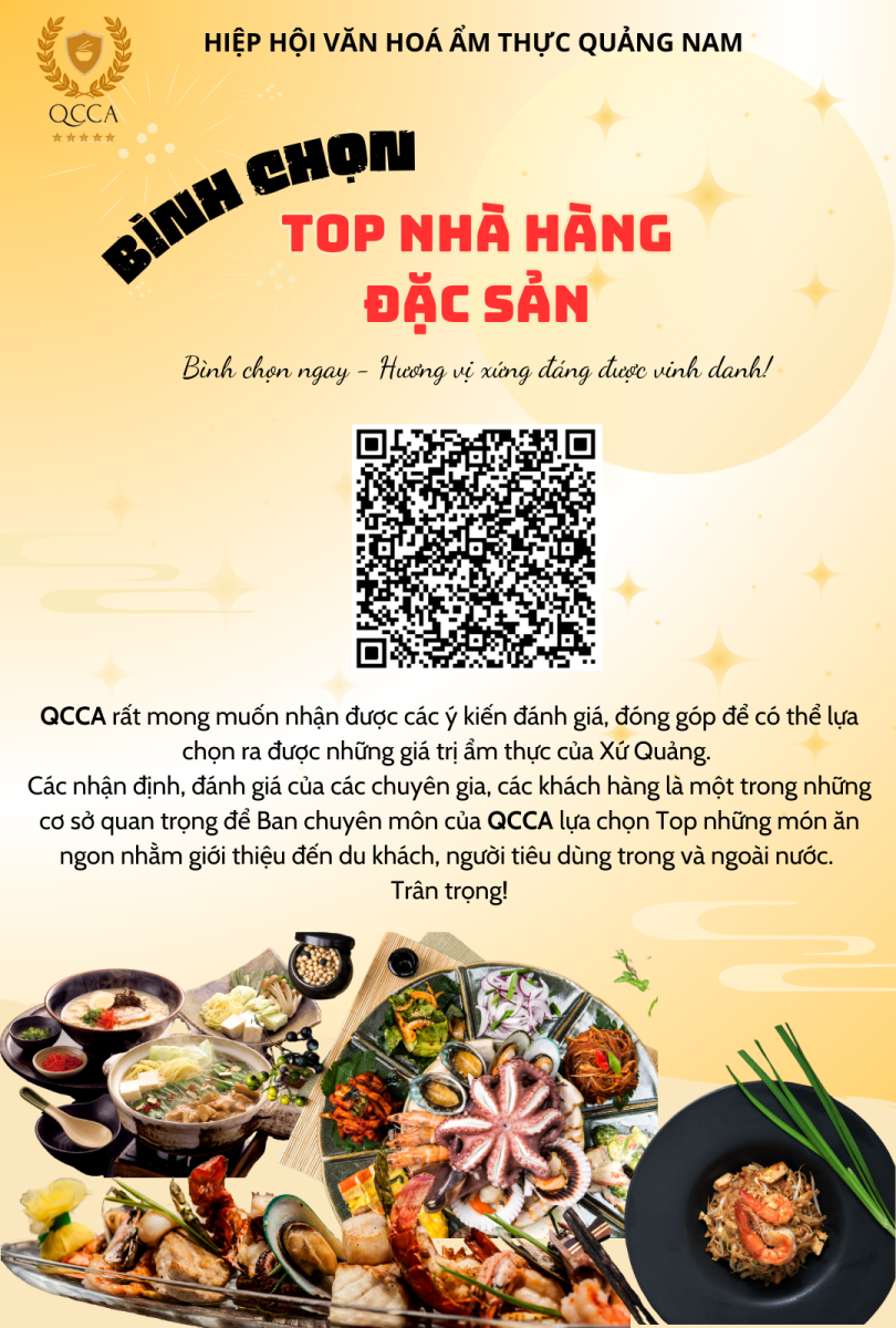 Bình chọn Top Nhà hàng Đặc sản