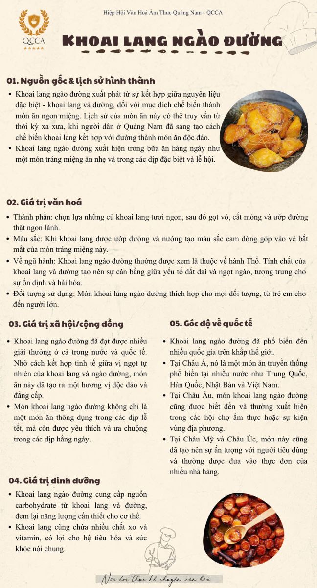 Khoai lang ngào đường